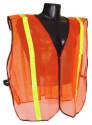 Orange Mesh Nonrated Safety Vest