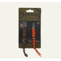 Mini-Crowbar Tool With Assorted Paracord