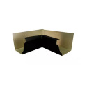 5-Inch Aluminum K-Style Inside Gutter Miter Black