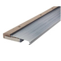 36-Inch Adjustable Aluminum and Hardwood Threshold
