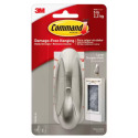 Command Large Brushed Nickel Designer Hook