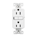 15-Amp 125-Volt  Self-Test, Tamper-Resistant GFCI Duplex Receptacle, 1-Pack, White