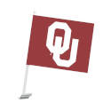 University Of Oklahoma Car Flag