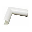 Ivory Plastic Wiremold Inside Elbow