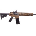 Full Auto Flat Dark Earth R1 Air Rifle With Red Dot