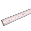 Charlotte Pipe 1-Inch PVC Pressure Pipe 5-Foot - Schedule 40