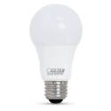 Enhance® 60-Watt Equivalent A19 E26-Medium Soft White Dimmable LED Light Bulb, 4-Pack