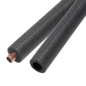 1/2 in. Foam Pipe Insulation - Pre-Slit, 6 ft. Length, Black, 1-Pack