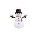 8-Foot Inflatable Snowman With Light Projector