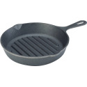10-1/4-Inch Pre-Seasoned Cast Iron Grill Pan Grill