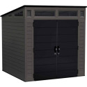 Modernist® 7-Foot X 7-Foot Gray Storage Shed