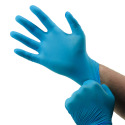 Large, 4 Mil, Blue Nitrile Glove, 100-Count
