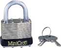2-Inch Steel Padlock With Bumper