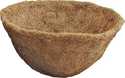 14 x 7.5-Inch Brown Natural Coconut Planter Liner 