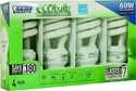 60-Watt Equivalent EcoBulb Soft White Mini Twist CFL Light Bulbs, 4-Pack
