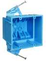 3-7/8-Inch Blue Outlet Box