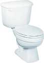 1.6 Gpf Round White John-In-A-Box Fully Glazed Flush Toilet