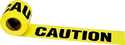 3-Inch X 300-Foot Yellow Vinyl Strait-Line Non-Adhesive Barrier Caution Tape