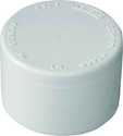 1/2-Inch PVC Dome Shaped Top Pipe Cap