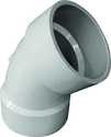 3-Inch PVC Sanitary Pipe Elbow