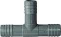 3/4-Inch Gray Polypropylene Combination Hose Tee Without Clamps