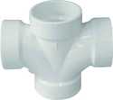 1-1/2-Inch PVC Double Sanitary Pipe Tee