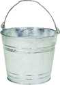12 Qt Galvanized Metal Water Bucket