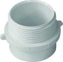 1-1/2-Inch x 1-1/2-Inch PVC Pipe Adapter