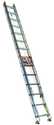 28 ft Type II Aluminum Extension Ladder, 225 Lb Rated