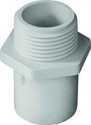 1 in. Slip x 3/4 in. MPT PVC Pipe Adapter - Schedule 40, 1-Pack