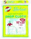 10 x 20-Foot Clear Plastic Heavy Duty Drop Cloth