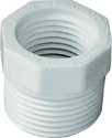 3/4-Inch x 1/2-Inch White PVC Pipe Reducing Bushing