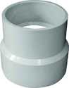 4-Inch x 3-Inch PVC Pipe Adapter Coupling