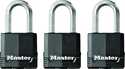 1-9/16-Inch Padlock With 1-1/2-Inch Shackle 3-Pack