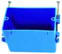3-3/4-Inch Blue Outlet Box