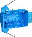 5-5/8-Inch Blue Outlet Box