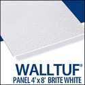 4 x 8-Foot White Walltuf Pro Panel