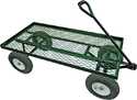 1200-Pound Load Capacity Steel Garden Cart With Comfort Grip Handle