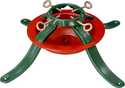 22-Inch Green/Red Steel Powder Coated Natural Tree Stand 