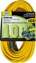 Ext Cord 12/3 100 ft Yellow