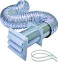 4-Inch X 8-Foot Louvered Dryer Vent Kit
