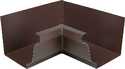 Amerimax 2520119 Gutter Miter, K-Style Gutter, Aluminum, Brown