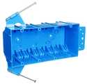 7-3/5-Inch Blue Outlet Box