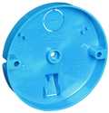 4-Inch Round Blue Ceiling Box