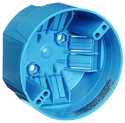 4-Inch Round Blue Ceiling Box