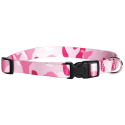 6 To 10-Inch, Pink Camo Collar