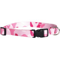 14 To 20-Inch Pink Camo Dog Collar