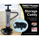 Toilet Plunger Storage Caddy — Built-In Handle, Drip-Catching, Easy-Clean