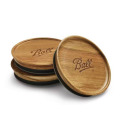 Ball® Wide Mouth Wooden Lids 3pk
