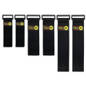 Super Stretch Storage Strap, Assorted, 6-Pack